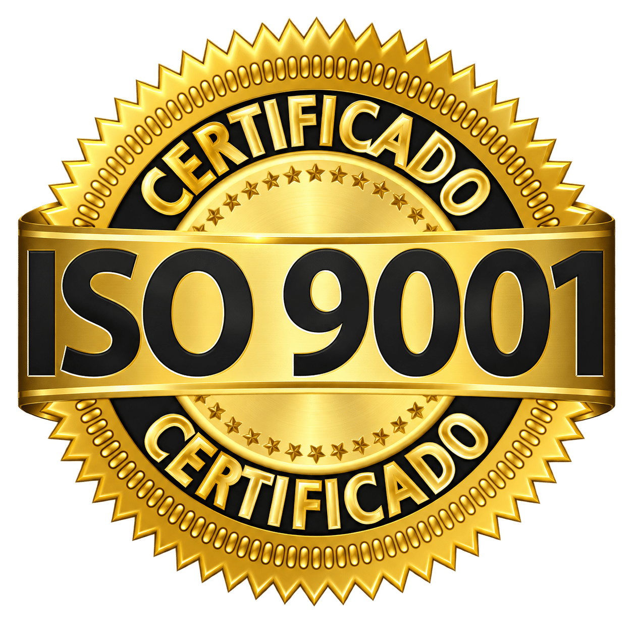 Sello de certificación ISO 9001